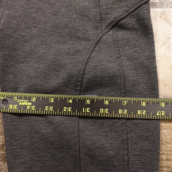 Democracy high waisted leggings women's medium heather charcoal - Picture 7 of 13